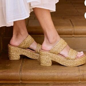 BEACH by Matisse Raffia Sandals